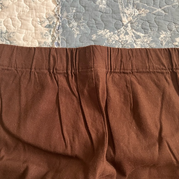 JJill Brown Crop Pants XS Petite - Picture 3 of 5